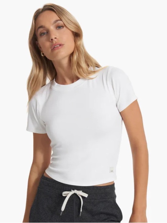 Vuori Tops - Vuori Pose Fitted Tee